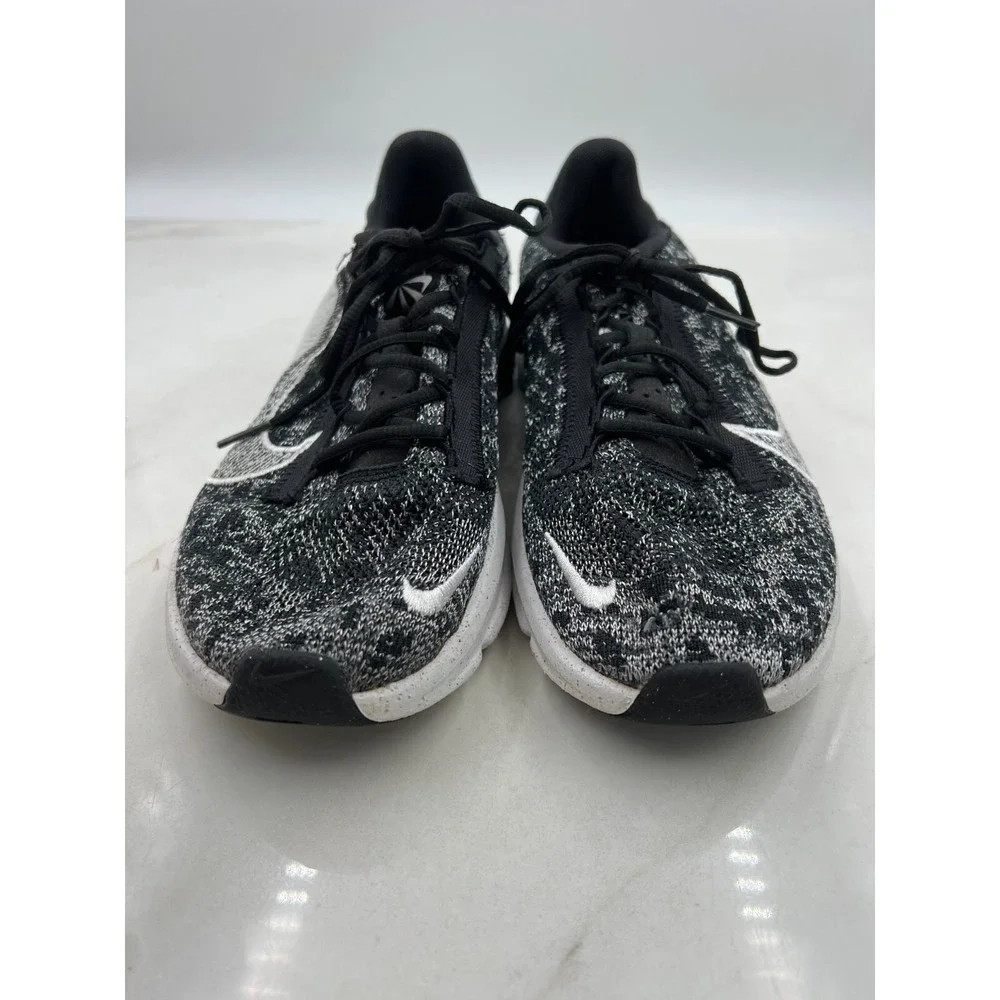 Nike SuperRep Go 3 Next Nature Flyknit Mens 9 Training Shoes Black White DH3394